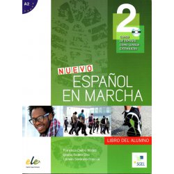 Język hiszpański Nuevo Espanol en marcha 2 Libro del alumno A2 Podręcznik +CD